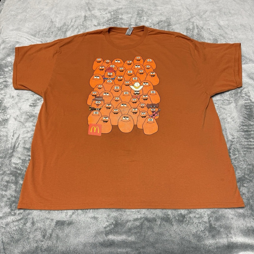 McDonalds McNugget Buddies T-Shirt 3XL Orange